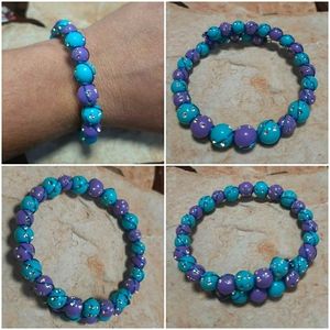 Light weight lose memory wire bracelet